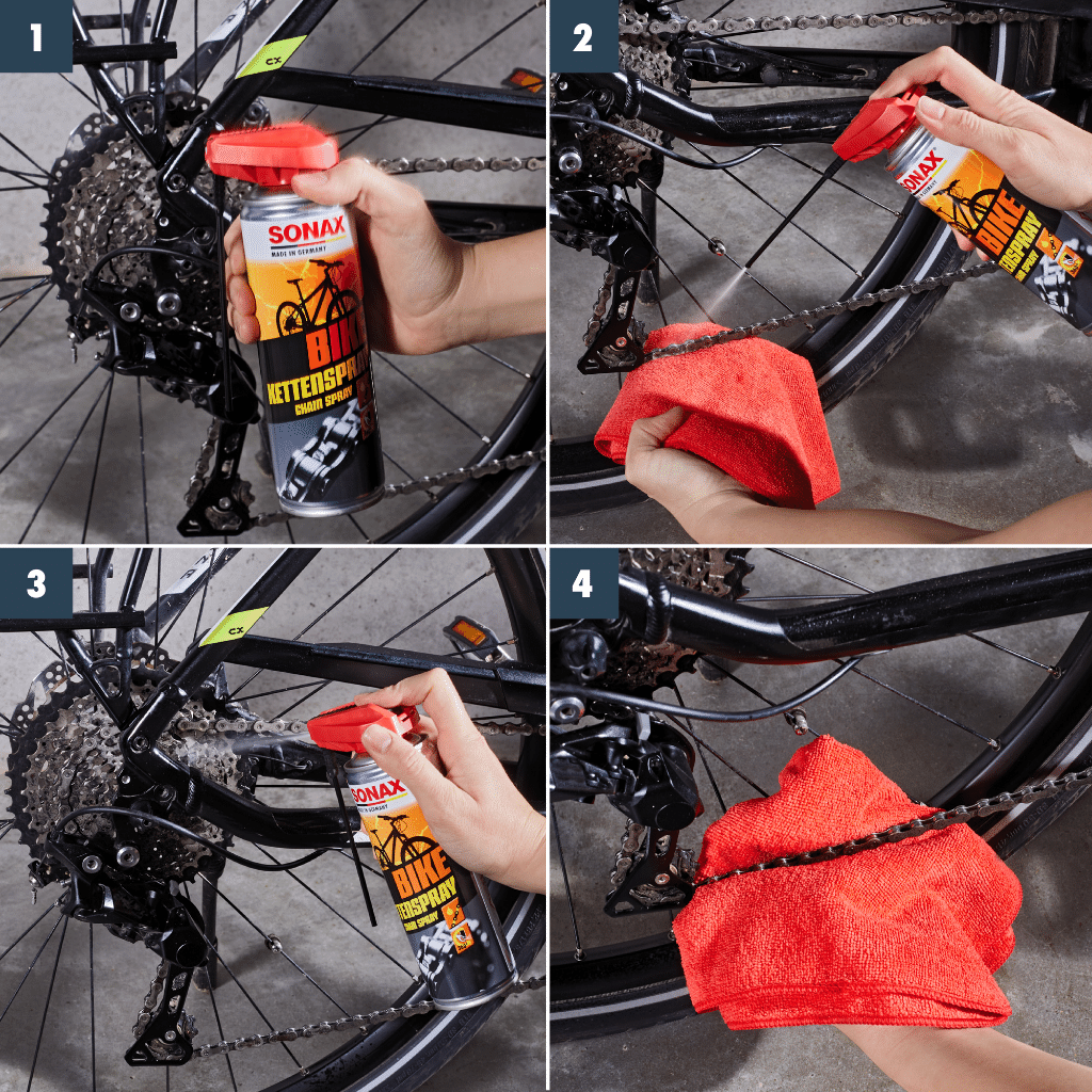 SONAX Bike Chain Lubricant Oil Spray