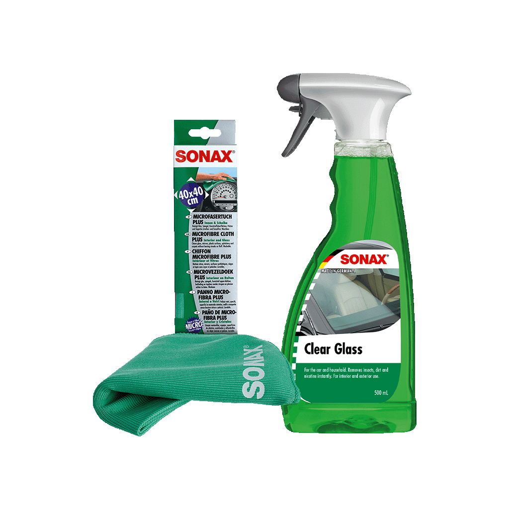 SONAX Glass Cleaner SONAX Clean & Streak Free Glass Bundle