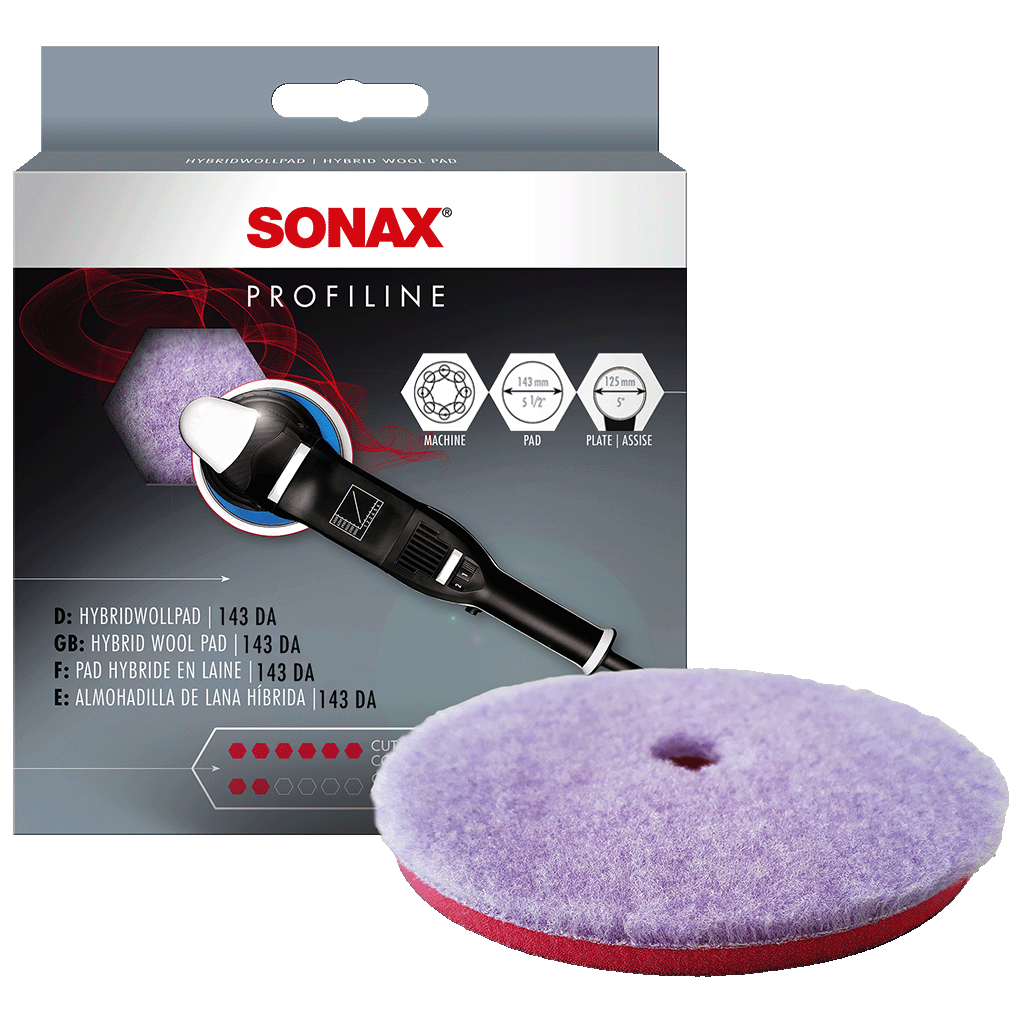 Profiline Profiline 143mm SONAX Profiline Hybrid Wool Cutting Pad