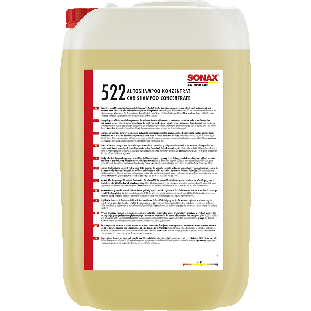 Profiline SONAX Car Shampoo Concentrate 25L pH neutral.  (Product Test Winner 2022)