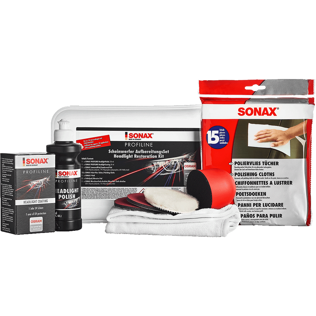 Profiline SONAX Profiline Headlight Restoration Kit