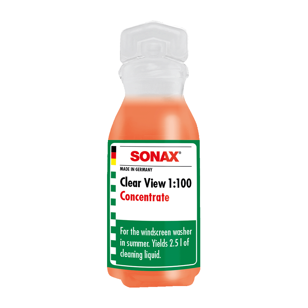 SONAX Windscreen Washer 25ml SONAX Clear View 1:100 Windshield Washer Concentrate