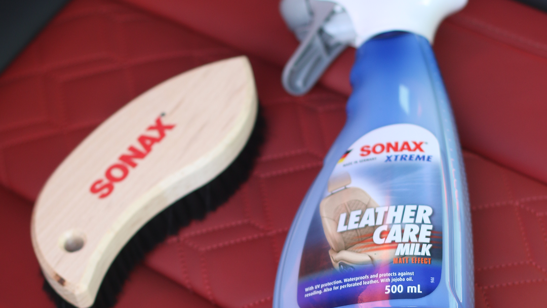 Leather Car Upholstery Care Telling it as it is! SONAX Australia