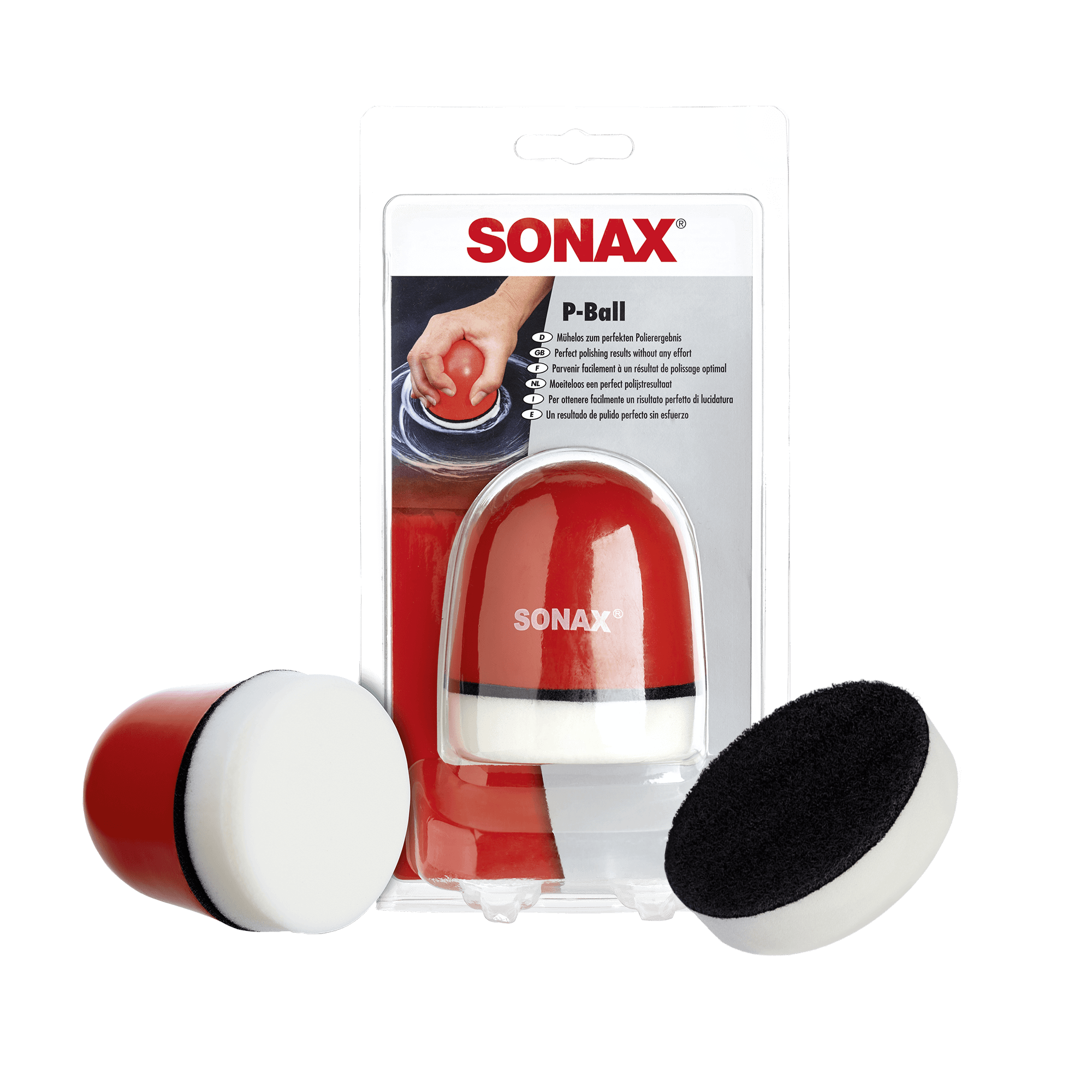 SONAX Accessories SONAX Polish & Dressing Applicator + Replacement Sponge
