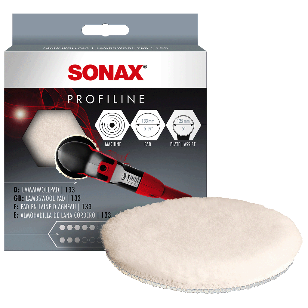 Profiline Profiline 133mm SONAX Profiline Wool Cutting Pad